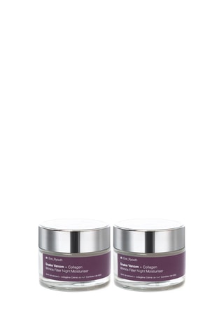 2 cremas de noche antiarrugas con veneno de serpiente y colágeno - 2 x 50 ml
