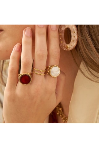 Bague - Cornaline