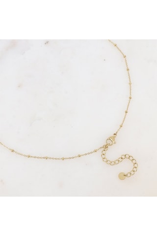 Collier - Doré et beige