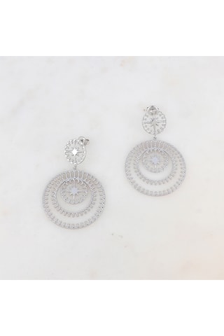 Boucles d'oreilles - Argenté