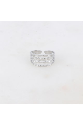 Bague réglable - Argenté