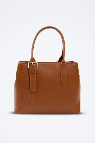 Borsa a mano in pelle - Marrone