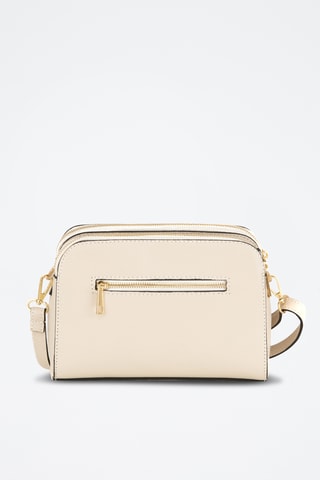 Sac bandoulière en cuir Certosa - Gris