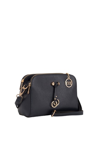 Borsa a tracolla in pelle Certosa - Blu