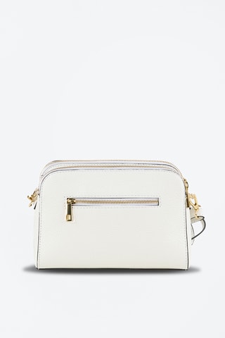 Borsa a tracolla in pelle Certosa - Bianco