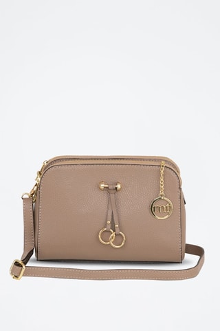 Borsa a tracolla in pelle Certosa - Marrone