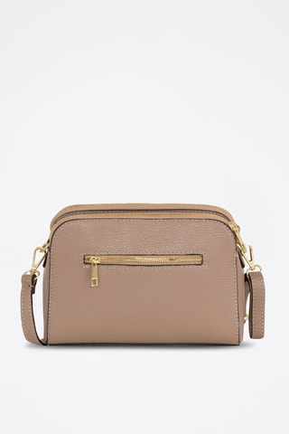 Borsa a tracolla in pelle Certosa - Marrone