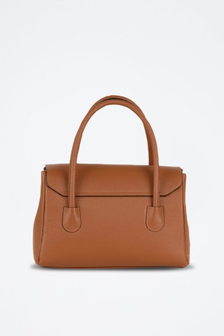 Borsa a mano in pelle Viserba - Marrone
