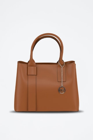 Borsa a mano in pelle Argonne - Marrone