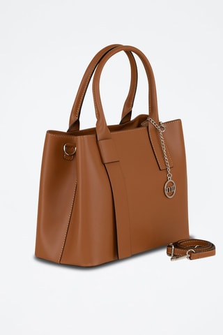 Borsa a mano in pelle Argonne - Marrone