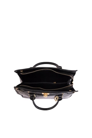 Borsa a mano in pelle Rezia - Nero