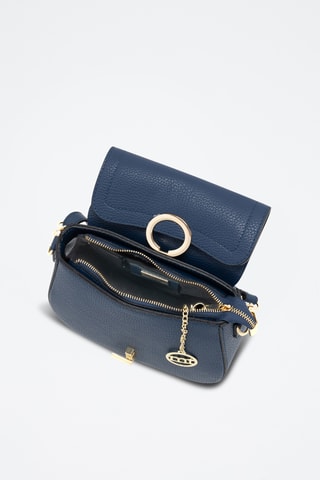 Borsa a tracolla in pelle Carracci - Blu