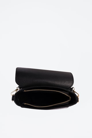 Borsa a tracolla in pelle Abano - Nero
