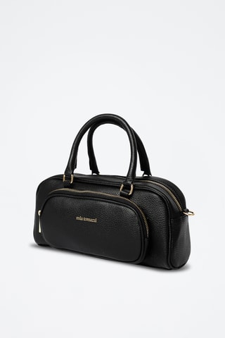 Borsa a mano in pelle Barellai - Nero