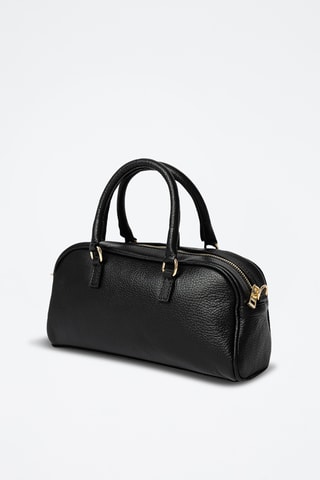 Borsa a mano in pelle Barellai - Nero