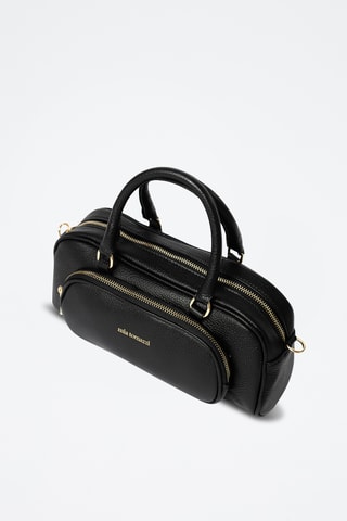Borsa a mano in pelle Barellai - Nero