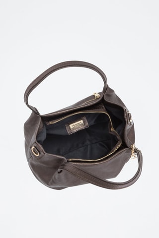 Borsa a mano in pelle Vigentino - Marrone