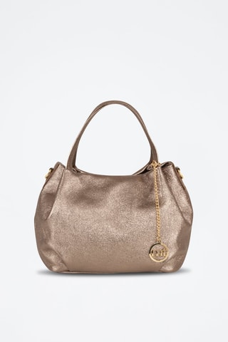 Borsa a mano in pelle Vigentino - Marrone
