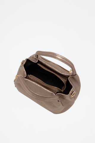 Borsa a mano in pelle Vigentino - Marrone