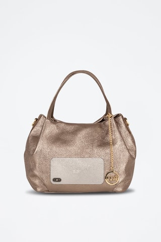 Borsa a mano in pelle Vigentino - Marrone