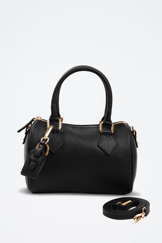 Borsa a mano in pelle - Nero