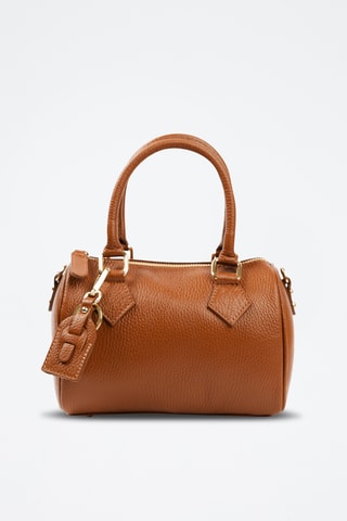 Borsa a mano in pelle - Marrone
