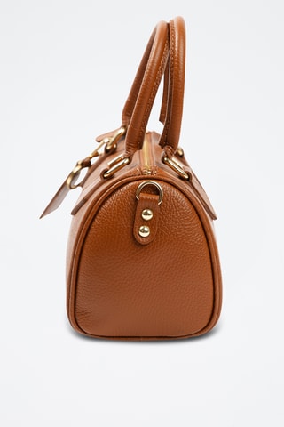 Borsa a mano in pelle - Marrone