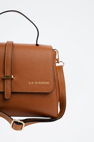 Borsa a mano in pelle - Marrone