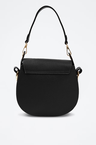 Borsa a mano in pelle - Nero