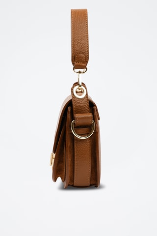 Borsa a mano in pelle - Marrone