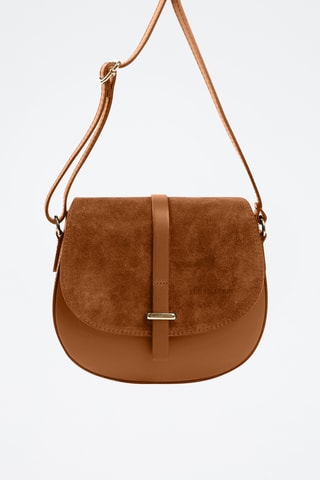 Sac bandoulière en cuir Corsalone - Marron
