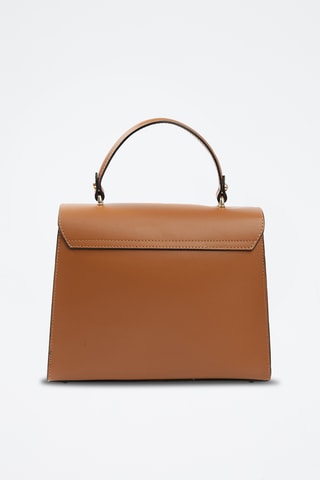 Borsa a mano in pelle - Marrone