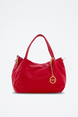 Borsa a mano in pelle - Rosso