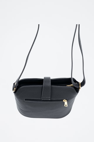 Sac bandoulière en cuir Cerfone - Noir