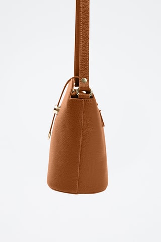 Sac bandoulière en cuir Cerfone - Marron