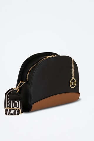 Borsa a tracolla in pelle - Nero
