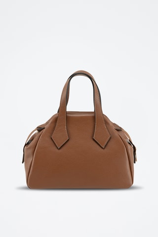 Borsa a mano in pelle Venosta - Marrone