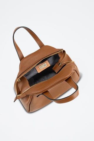 Borsa a mano in pelle Venosta - Marrone