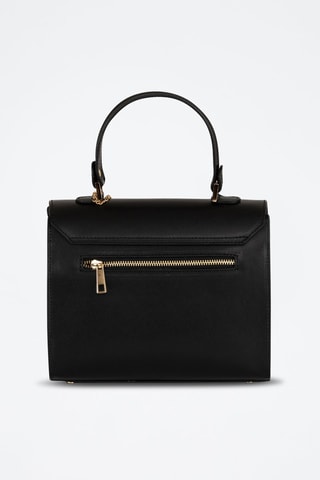 Borsa a mano in pelle Cignoli - Nero