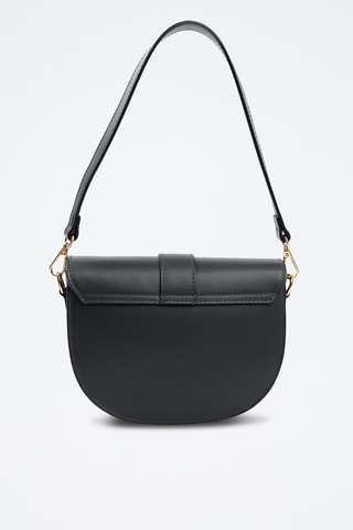 Borsa a spalla in pelle - Nero