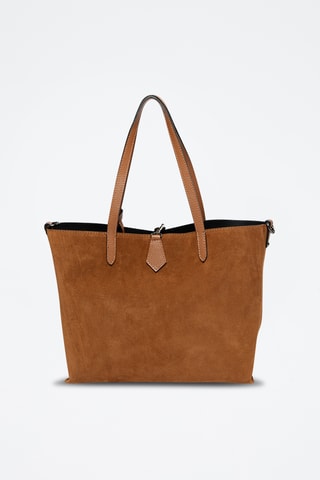 Borsa a spalla in pelle Venosta - Marrone