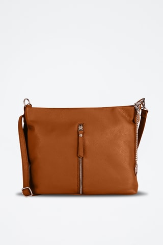 Borsa a tracolla in pelle Alerami - Marrone