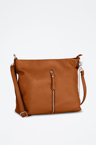 Borsa a tracolla in pelle Alerami - Marrone