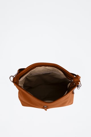 Borsa a tracolla in pelle Alerami - Marrone