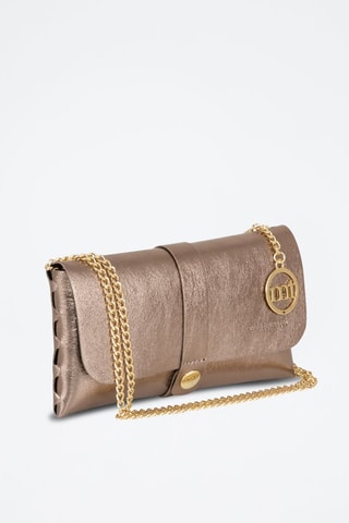 Borsa a tracolla in pelle Vipiteno - Marrone