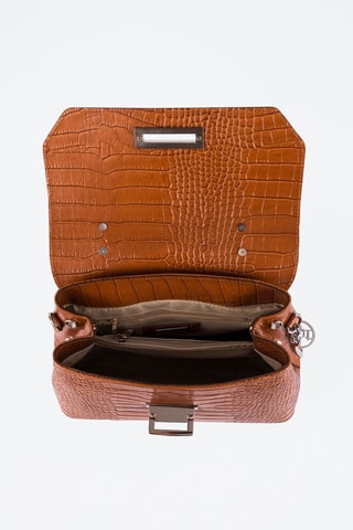 Borsa a mano in pelle Tintoretto - Marrone