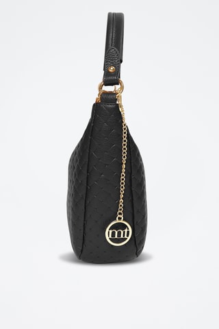 Borsa a mano in pelle Cabrini - Nero