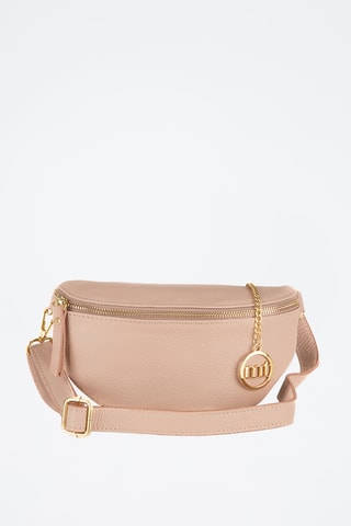 Sac bandoulière en cuir Perugino - Rose