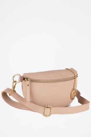 Sac bandoulière en cuir Perugino - Rose