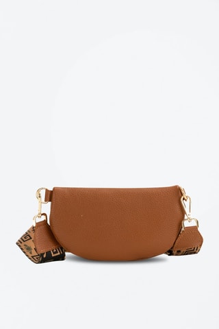 Sac bandoulière en cuir Irpino  - Marron
